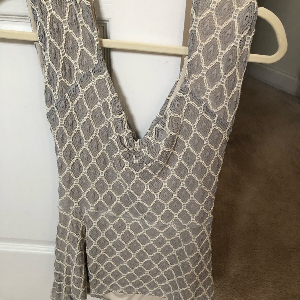 Anthropologie Fitted Top